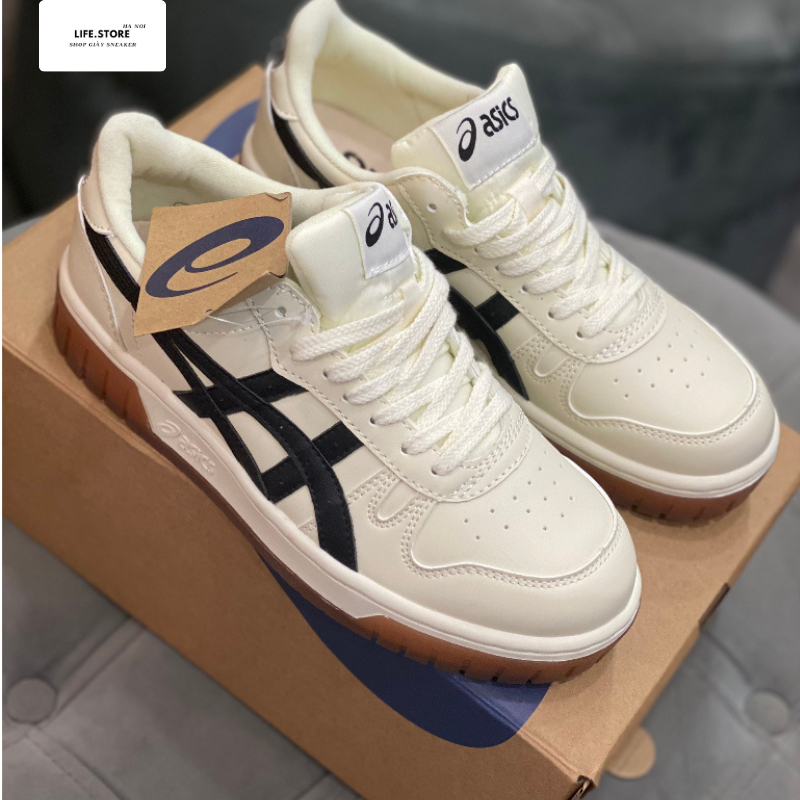 Giày Thể Thao Asics CMZ, Giày Sneaker Đế Nâu Xám Nam Nữ Cao Cấp Êm Đẹp - LIFE.STORE