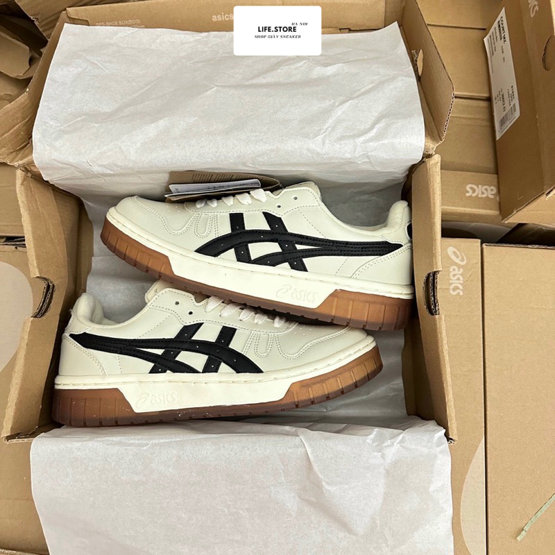 Giày Thể Thao Asics CMZ, Giày Sneaker Đế Nâu Xám Nam Nữ Cao Cấp Êm Đẹp - LIFE.STORE