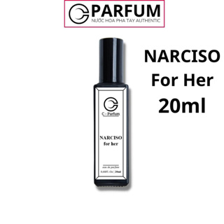 Nước Hoa Nữ Narciso hồng For Her edp chính hãng C-Parfum 20ml thơm lâu hương quyến rũ sang trọng