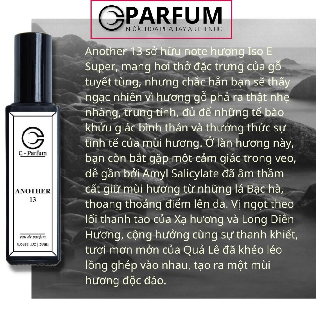 Nước Hoa Another 13 chính hãng 20ml thơm lâu hương thơm Sang trọng, Tinh tế, Nổi bật