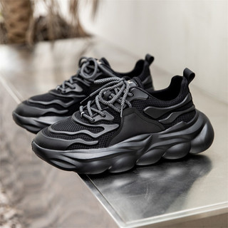 Giày thể thao nam bn012, giày sneaker nam tăng cao 6cm phong cách đường phố cực trất