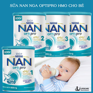 Sữa nan Nga mát phát triển toàn diện cho bé từ sơ sinh, số 1,2,3,4. 800g