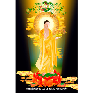 Tranh đá 5D, Tranh Phật Dược Sư Lưu Ly