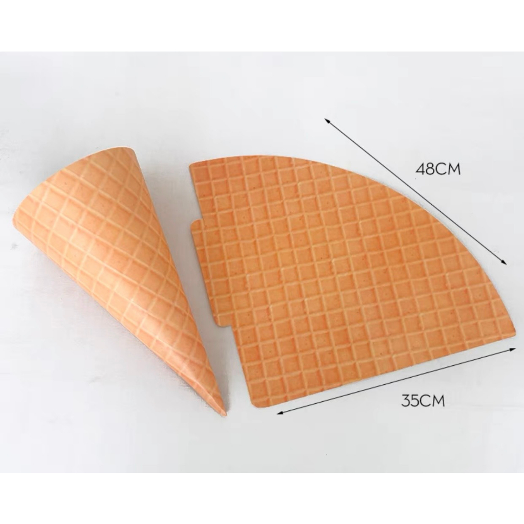 Set 5 cái gói hoa ốc quế bìa cứng hot trend