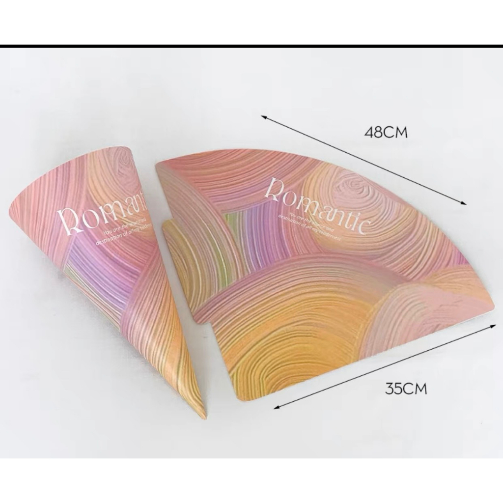 Set 5 cái gói hoa ốc quế bìa cứng hot trend