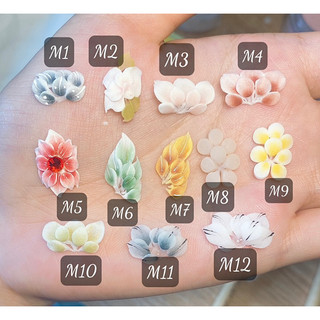 Hoa nail bột tay- lẻ mẫu thanh lý