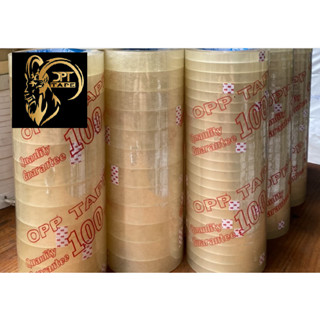 Băng keo trong 1,2cm. 2,0cm. 2,4cm-100y 1kg 1 cây dùng dán quà dán tiền độ dính cao...!