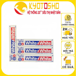 Kem đánh răng White White,kem đánh răng Nhật Bản,kem đánh trắng răng