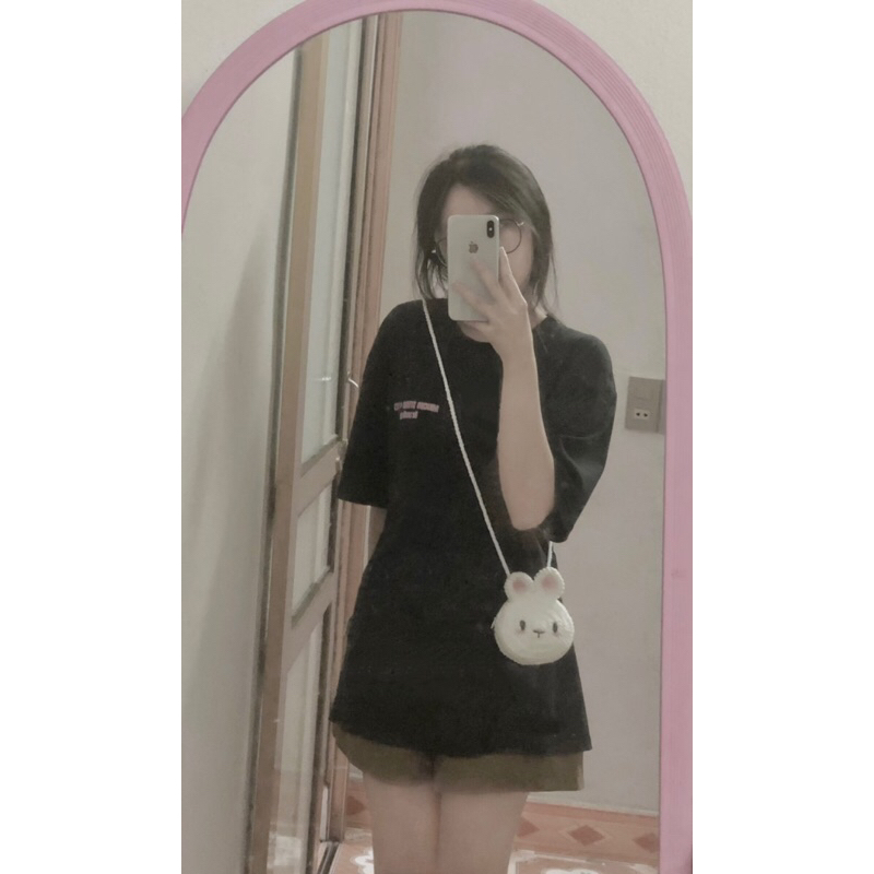 Túi đeo chéo hình chú thỏ dễ thương 🥰
