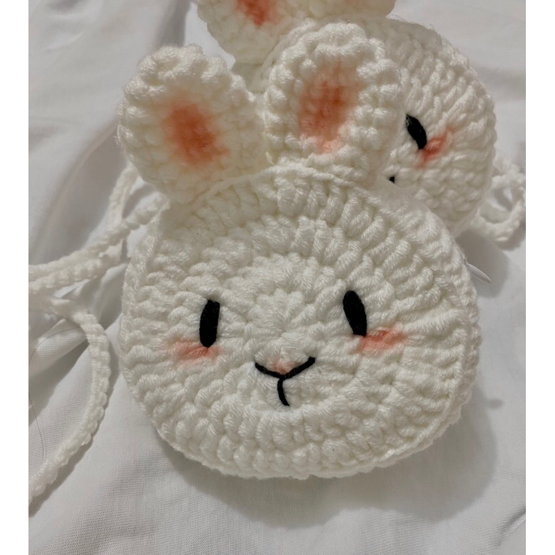 Túi đeo chéo hình chú thỏ dễ thương 🥰