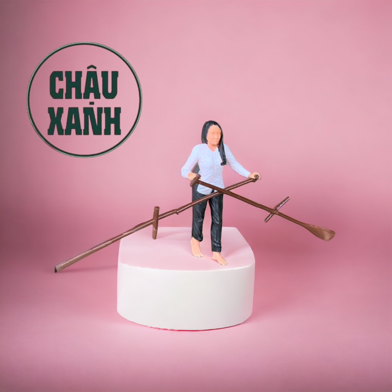 Thuyền, chèo thuyền trang trí, tượng trang trí