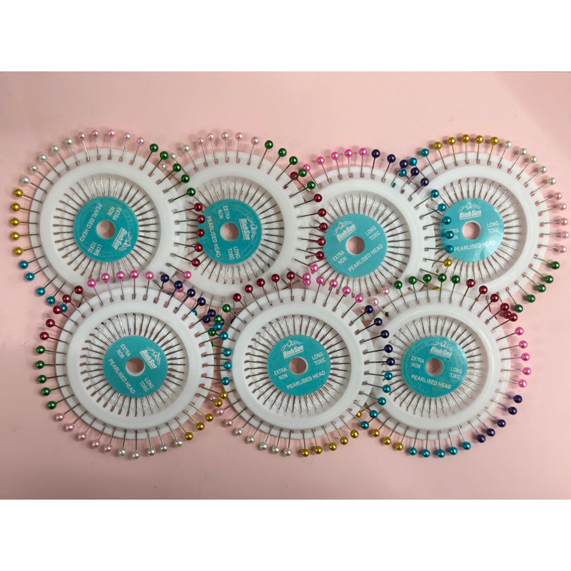 Kim ghim/kim cúc loại tốt  1 vĩ/40 kim