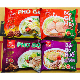 Phở gà , phở bò gói 65g /bún bò huế , bún giò heo vifon gói 65g