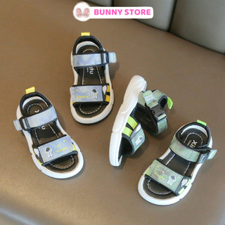 Dép bé trai trẻ em họa tiết hoạt hình bunny store, sandal bé trai phù hợp cho bé từ 2 đến 7 tuổi chống trơn trượt BN22