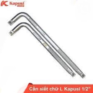 Cần siết chữ l kapusi japan 1/2'' , cần mở ốc chữ l, tay siết lực cong dạng chữ l