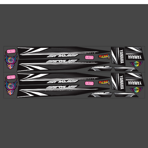 tem zin 2019 dán xe máy sirius