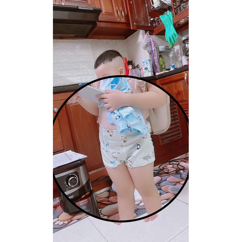 Quần Chip, Quần lót Đùi Bé Gái, Bé Trai size 8-22 kg.