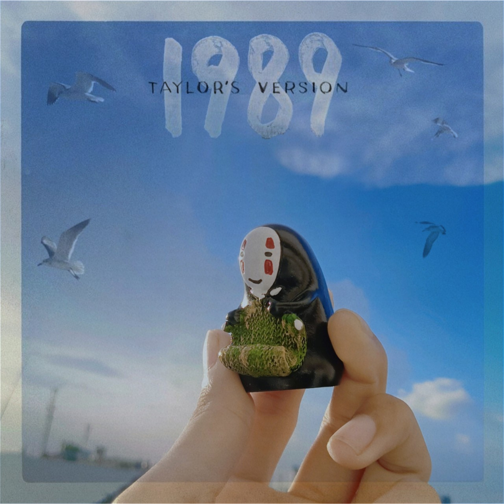 Tượng Vô Diện nhân vật Hoạt hình Vùng Đất Linh Hồn trang trí tiểu cảnh, sưu tầm