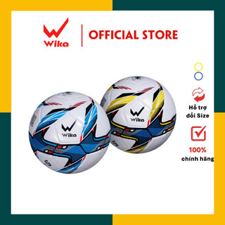 Bóng đá ngoài trời Wika size 5 chất liệu da TPU tổng hợp, chơi trên sân cỏ nhân tạo sử dụng cho 12 tuổi trở lên