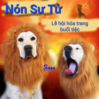 Đồ chơi tóc giả SƯ TỬ cho Chó Mèo