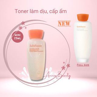 Nước hoa hồng Sulwhasoo Essential Comfort Balancing Water dưỡng ẩm, làm dịu và ngăn ngừa khô da