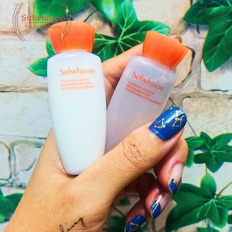 Toner, nước hoa hồng Sulwhasoo Essential Comfort Balancing Water dưỡng ẩm, làm dịu và ngăn ngừa khô da