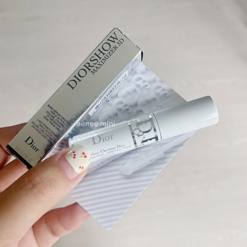 HSD 01.2024 - Minisize 4ml | Lót dưỡng mi DIOR Mascara Show Maximizer 3D Lash Prim
