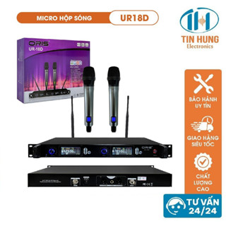 Micro karaoke không dây chống hú ORIS UR18D tích hợp Bo xử lý công nghệ cao