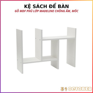 🚛 miễn phí ship🆓 kệ sách gỗ kệ sách để bàn làm việc lắp ghép đa năng