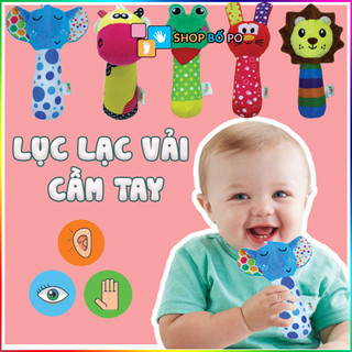 Lục lạc cho bé - Lục lạc cầm tay cho trẻ sơ sinh hình Bò con