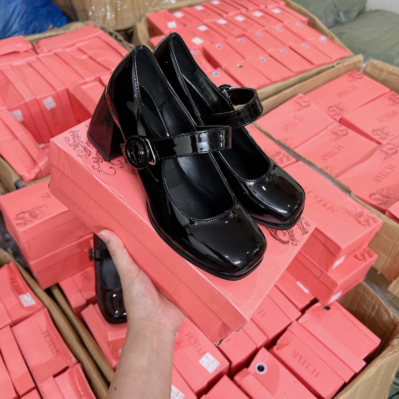 Giày lolita tiểu thư đế cao 7cm cực xinh