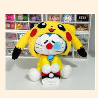 (File PDF) Chart móc Doreamon Cosplay Pikachu dễ thương