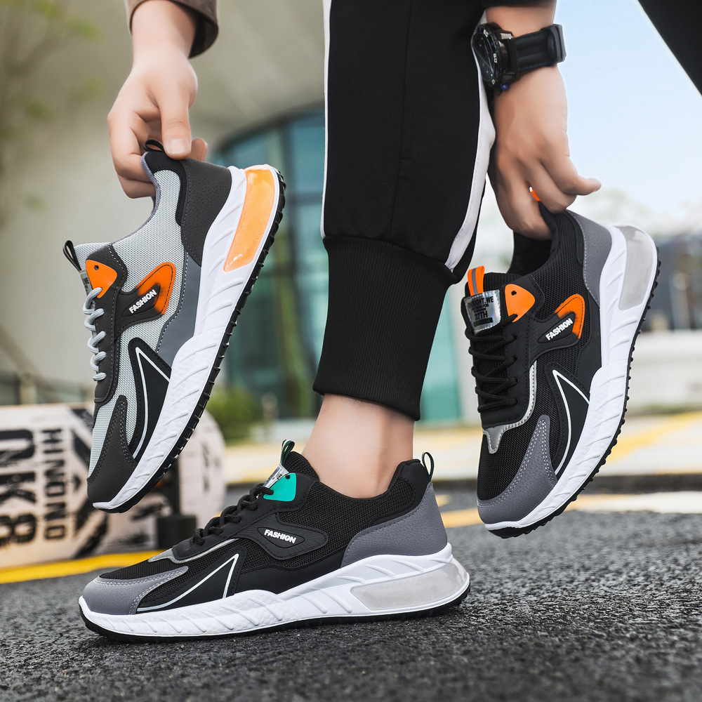 Giày thể thao nam chạy bộ cao cấp cột dây thoáng khí thời trang dành cho nam có size từ 39 đến 44 G69