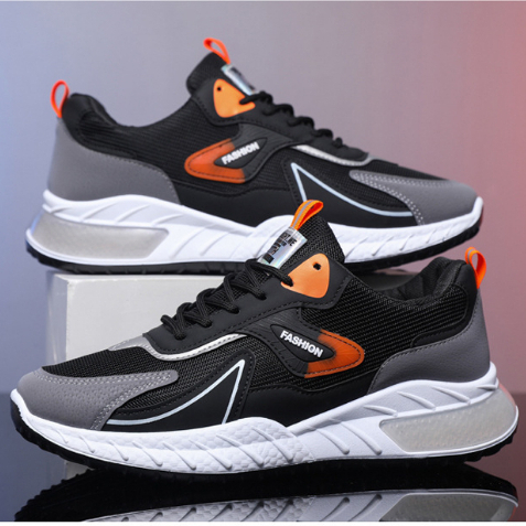 Giày thể thao nam chạy bộ cao cấp cột dây thoáng khí thời trang dành cho nam có size từ 39 đến 44 G69