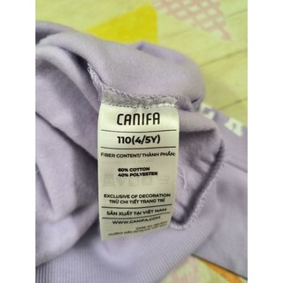 Bộ nỉ bé gái Canifa