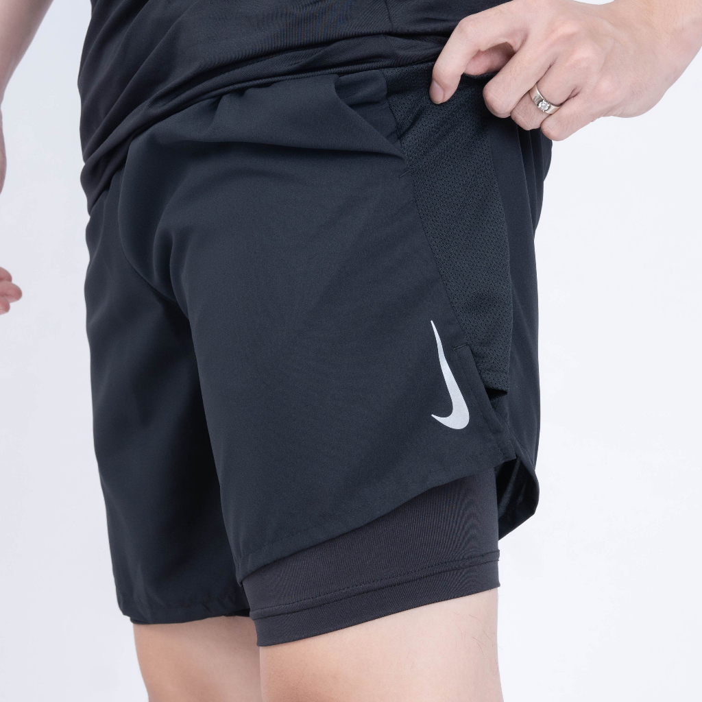 Quần Ngắn Thể Thao_NlKE Challenger 2n1 Shorts
