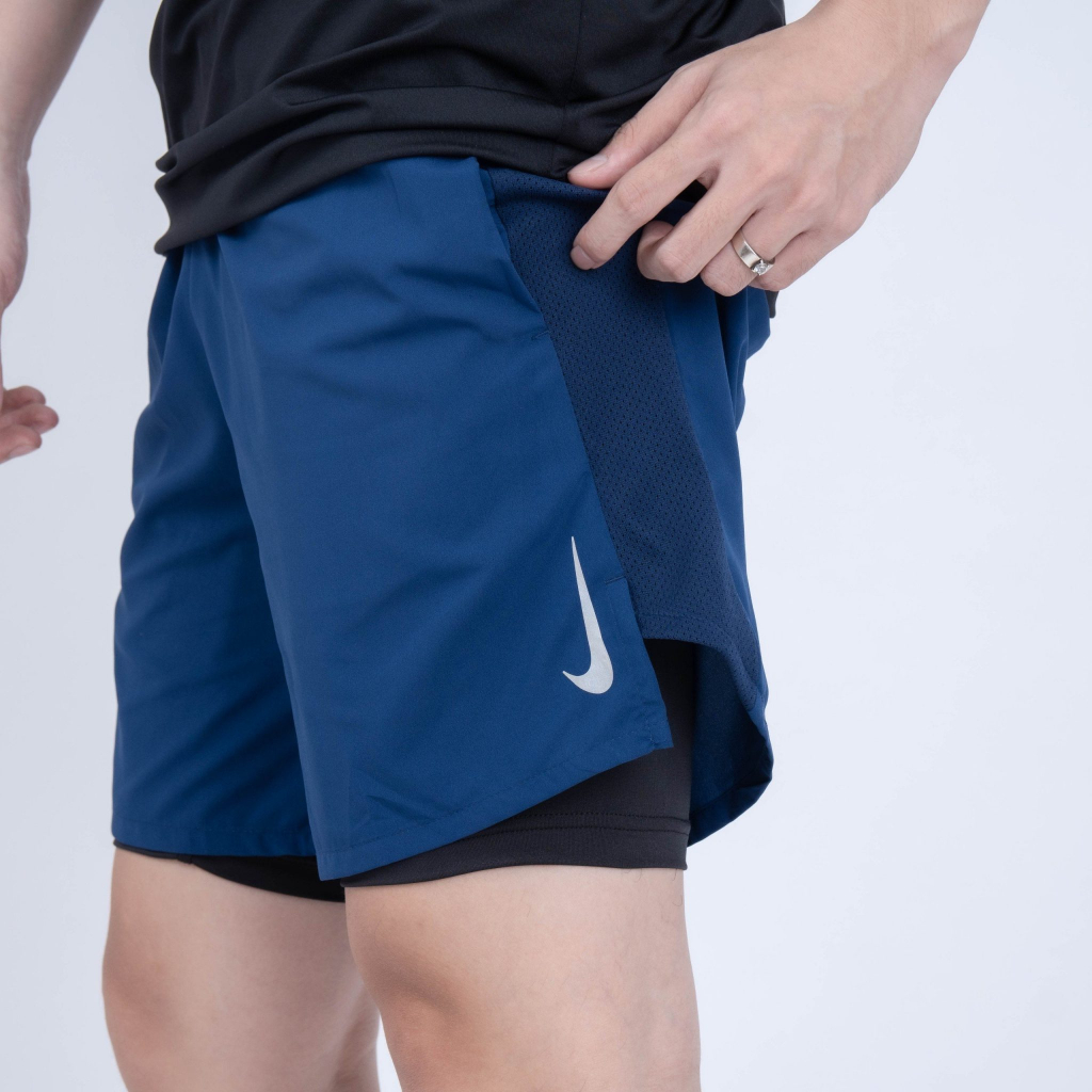Quần Ngắn Thể Thao_NlKE Challenger 2n1 Shorts