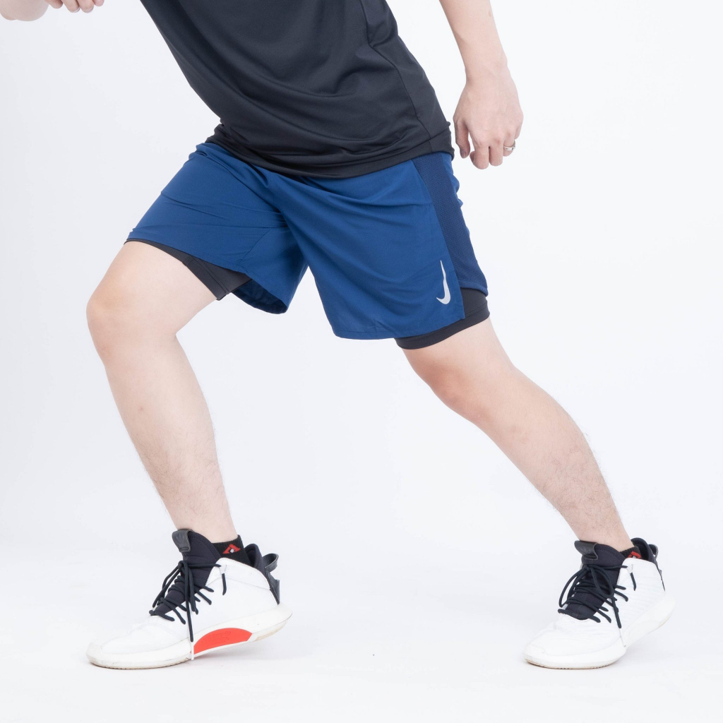 Quần Ngắn Thể Thao_NlKE Challenger 2n1 Shorts