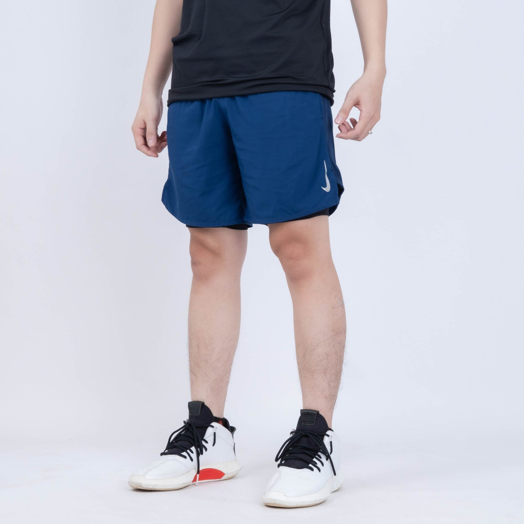 Quần Ngắn Thể Thao_NlKE Challenger 2n1 Shorts