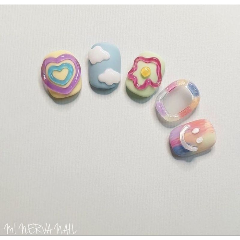 Móng giả_nail box móng thiết kế hàn cute