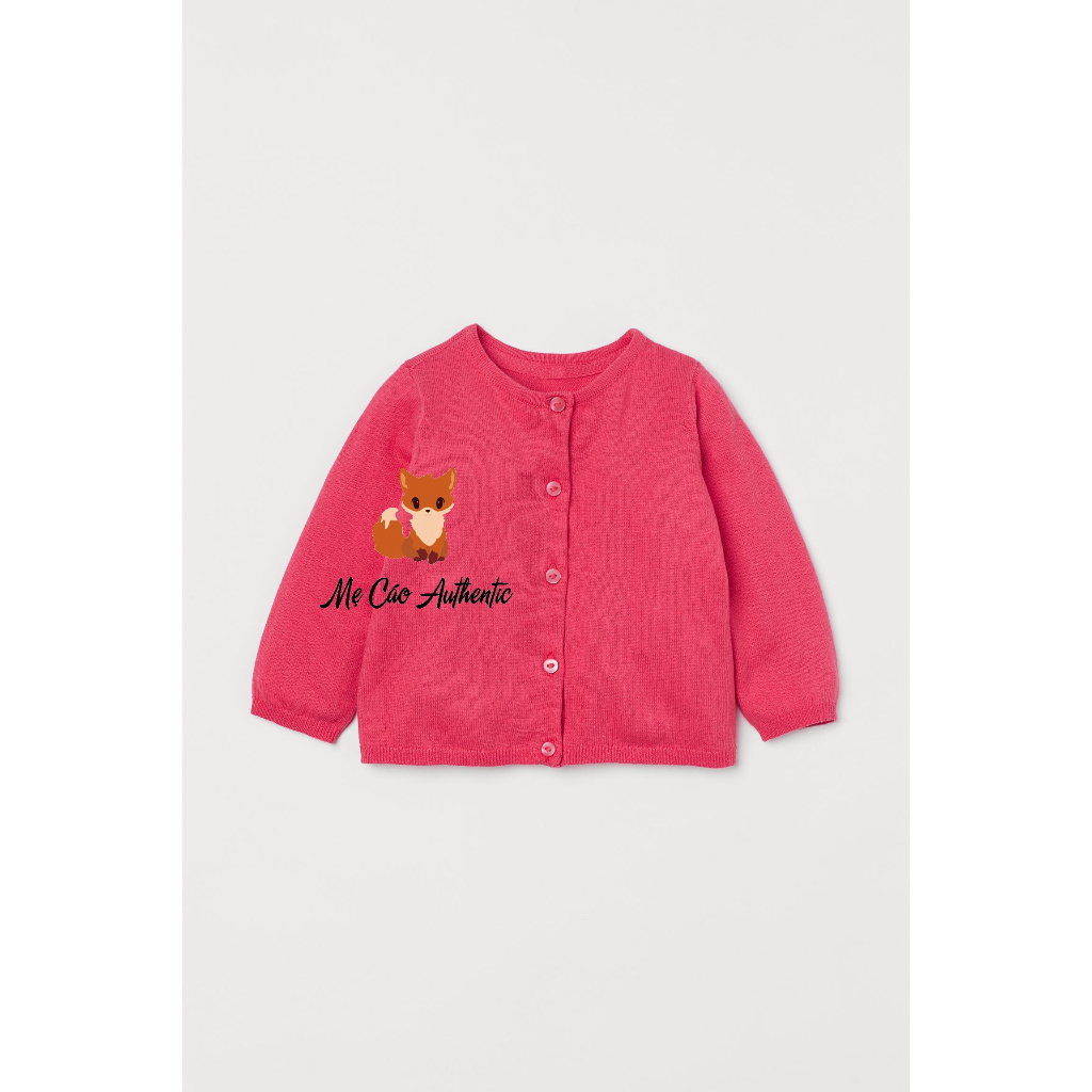 Áo len cardigan H&M Auth cho bé gái