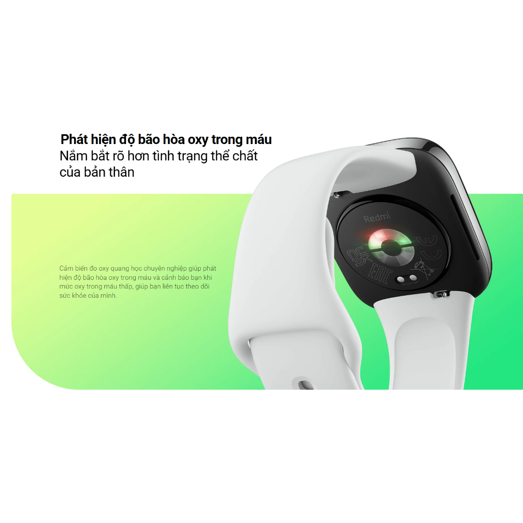 Đồng hồ thông minh Redmi Watch 3 Active - Gọi thoại qua Bluetooth, hơn 100 chế độ tập luyện, chống nước 5ATM, hỗ trợ NFC