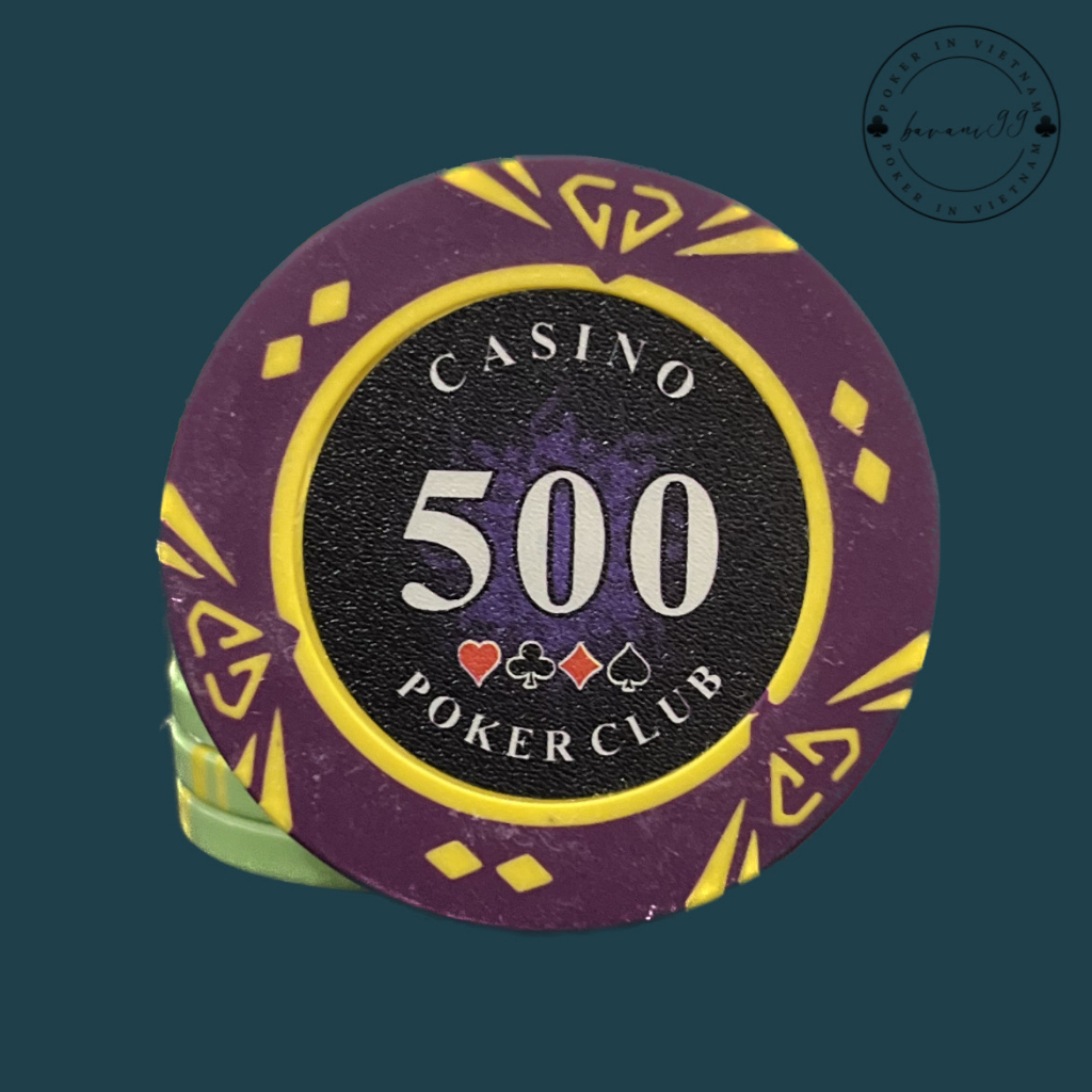 Chip Poker, Phỉnh Poker Rồng Lửa Cao Cấp, Lõi Thép hàng Chính Hãng
