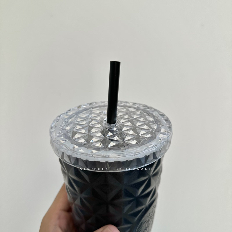 Ly Giữ Nhiệt Starbucks Dion Black & White Valentine 591ml