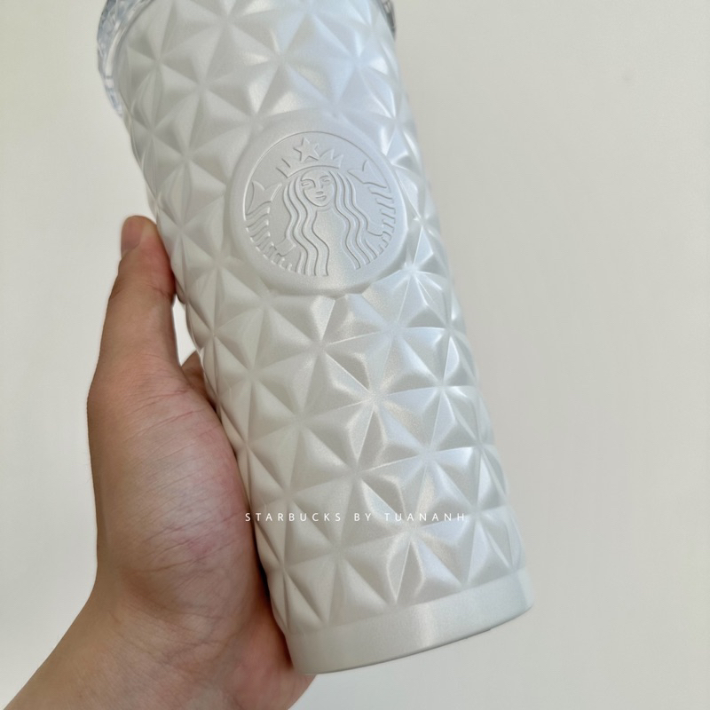 Ly Giữ Nhiệt Starbucks Dion Black & White Valentine 591ml