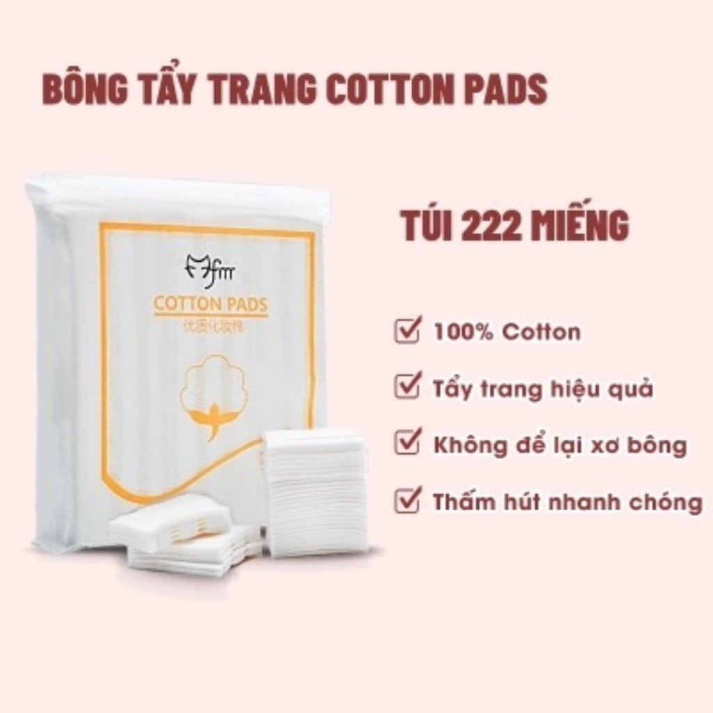 Nửa Bịch Bông Tẩy Trang Cotton 111 Miếng