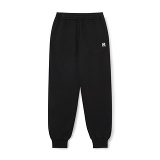 Quần nì jogger M L B unisex lưng thun Basic Logo thêu