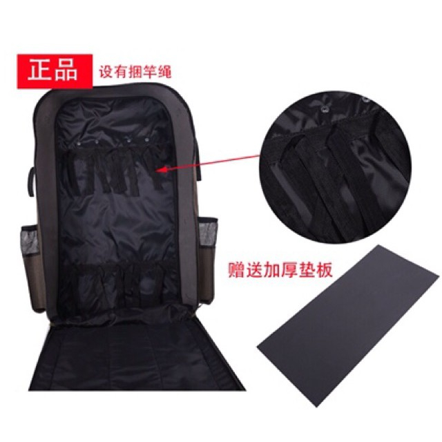 Ba lô đựng ghế câu đài bộ 3 món