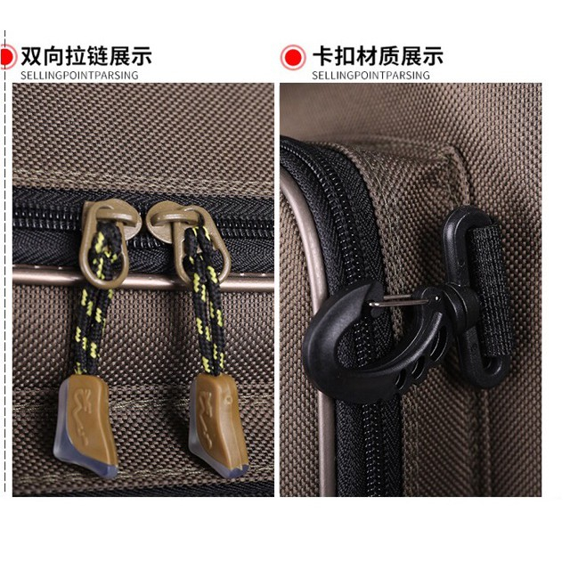 Ba lô đựng ghế câu đài bộ 3 món