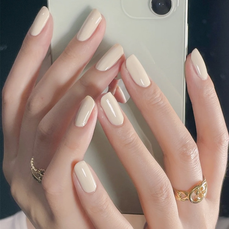 Set 24 móng tay giả D909 dáng móng dài